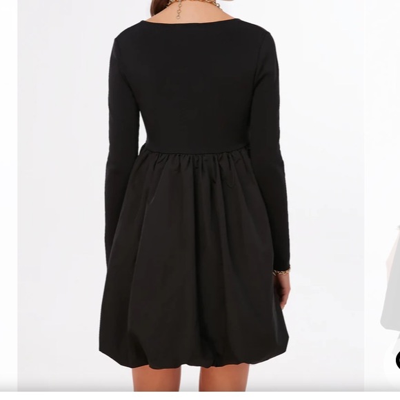 Black Bubble Skirt Cecilia Mini Dress
HYACINTH HOUSE - Picture 4 of 9